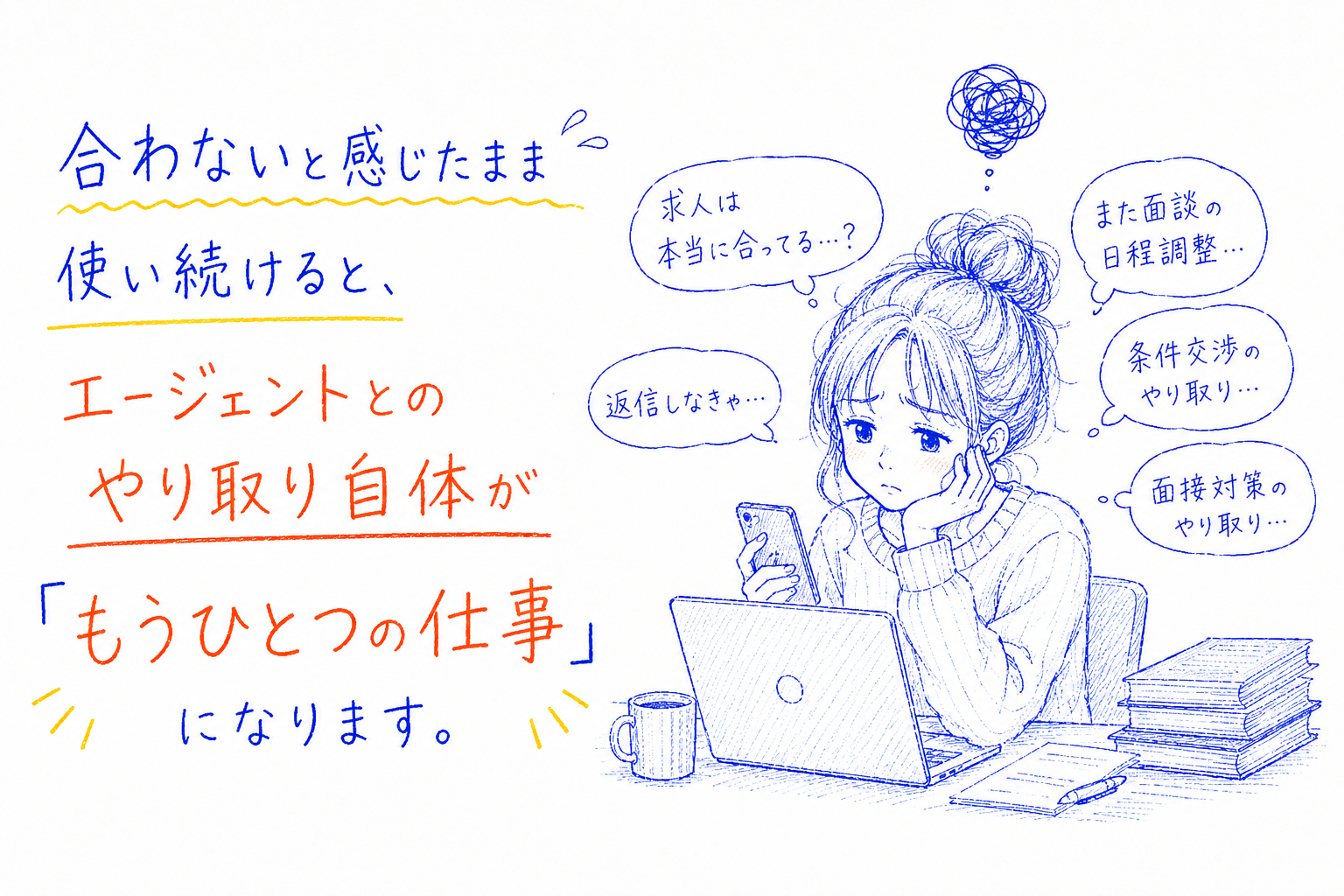 30代の転職エージェント選び